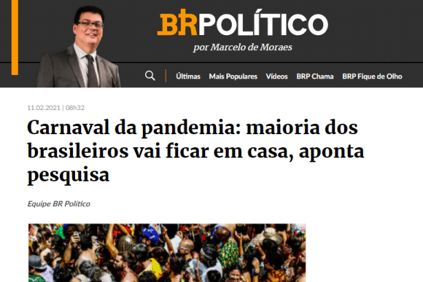 Estadão - BRPolítico divulga pesquisa nacional realizado pela Paraná Pesquisas
