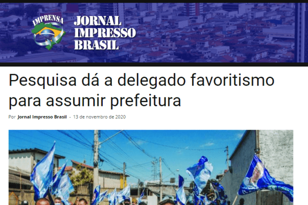 Jornal Impresso Brasil divulga pesquisa realizado pela Paraná Pesquisas