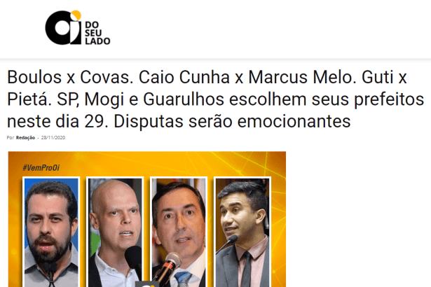Oi Diário - Oi Do Seu lado divulga pesquisa realizado pela Paraná Pesquisas