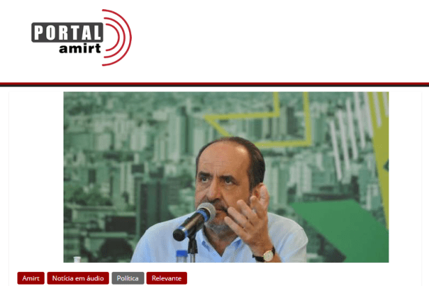 Portal Amirt divulga pesquisa realizado pela Paraná Pesquisas