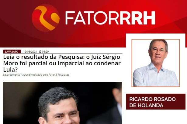 Fator RRH divulga pesquisa realizado pela Paraná Pesquisas