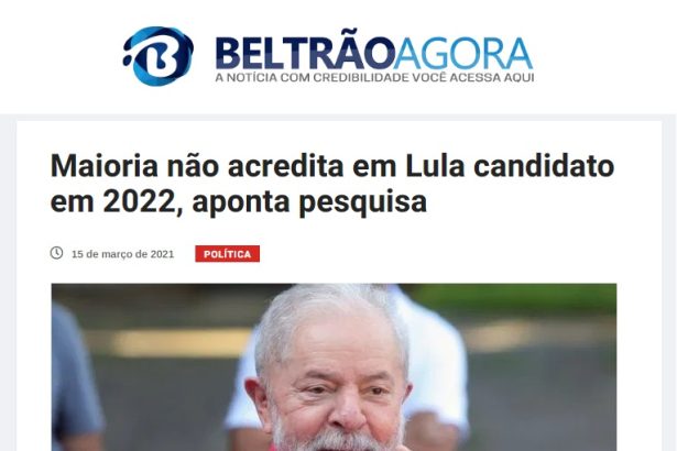 Beltrão Agora divulga pesquisa realizado pela Paraná Pesquisas