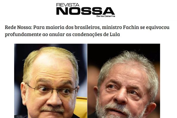 Revista Nossa divulga pesquisa realizado pela Paraná Pesquisas