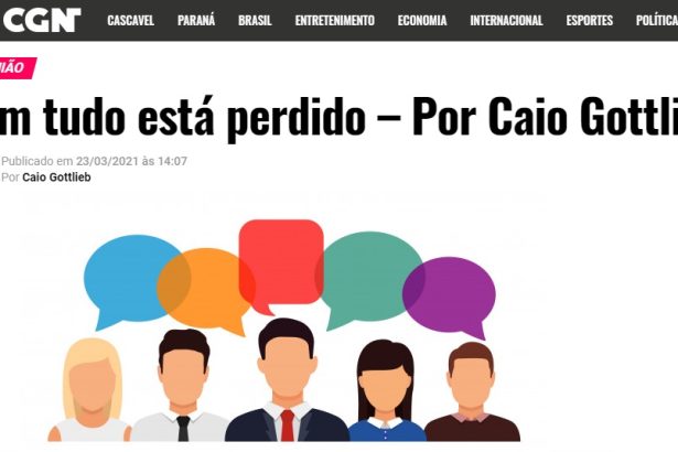 Portal CGN divulga pesquisa realizado pela Paraná Pesquisas
