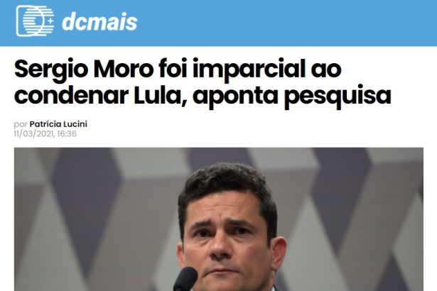 Portal DC Mais divulga pesquisa realizado pela Paraná Pesquisas