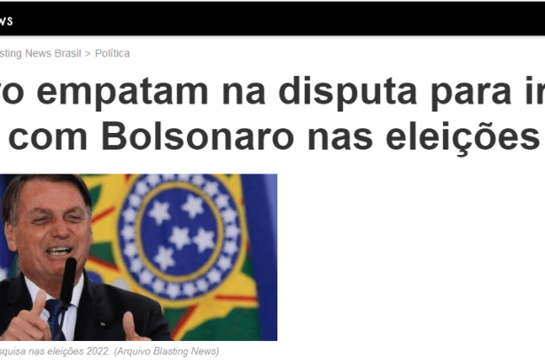 Blasting News divulga pesquisa realizado pela Paraná Pesquisas