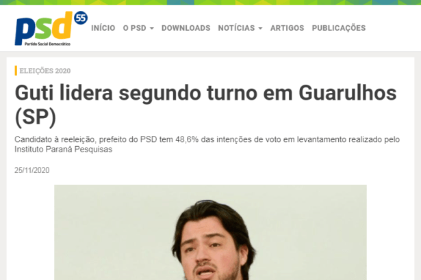 PSD.org.br divulga pesquisa realizado pela Paraná Pesquisas