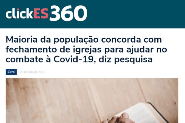Click ES 360 divulga pesquisa realizado pela Paraná Pesquisas