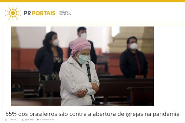 PR Portais divulga pesquisa realizado pela Paraná Pesquisas