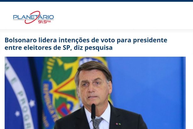 Rádio Planetário divulga pesquisa realizado pela Paraná Pesquisas