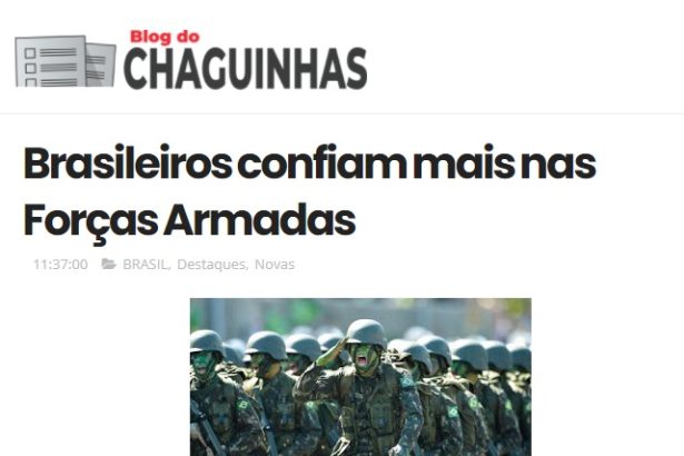 Blog do Chaguinhas divulga pesquisa realizado pela Paraná Pesquisas