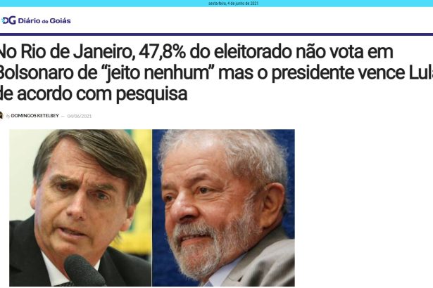 Diário de Goiás divulga pesquisa realizado pela Paraná Pesquisas