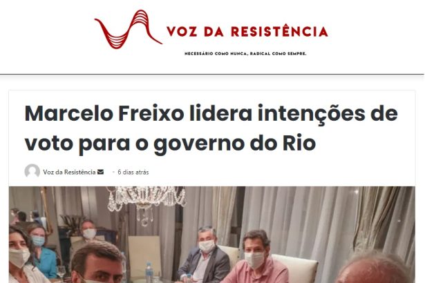 Voz da Resistência divulga pesquisa realizado pela Paraná Pesquisas