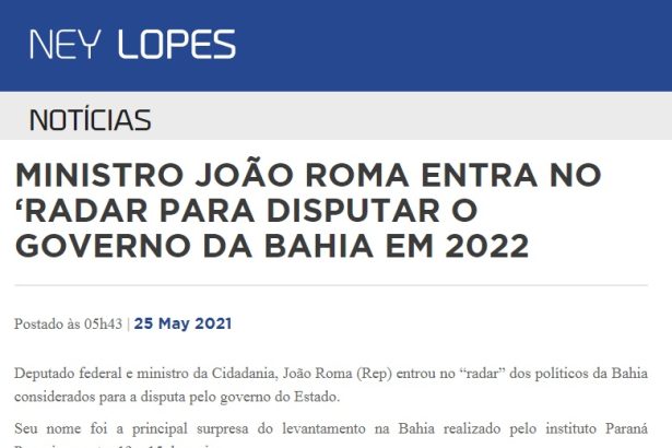 Blog do Ney Lopes cita pesquisa realizado pela Paraná Pesquisas