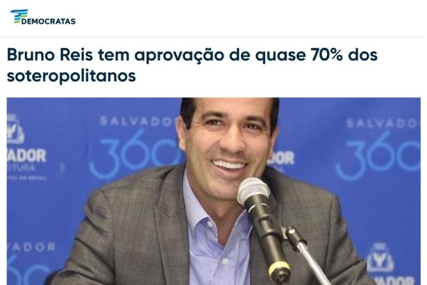 Portal Democratas divulga pesquisa realizado pela Paraná Pesquisas