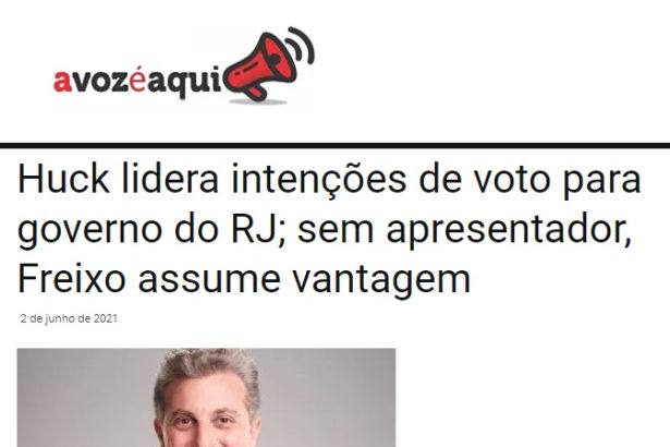 A Voz é Aqui divulga pesquisa realizado pela Paraná Pesquisas