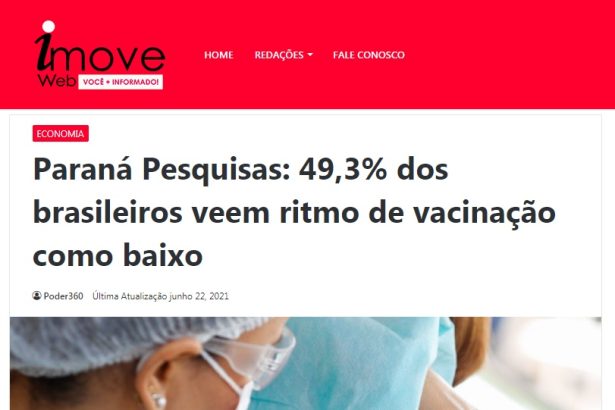 Imove Web divulga pesquisa realizado pela Paraná Pesquisas