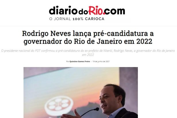 Diário do Rio.com divulga pesquisa realizado pela Paraná Pesquisas