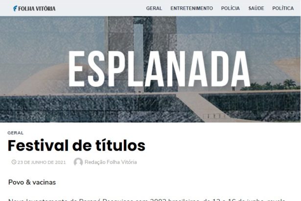 Folha Vitória - Esplanada