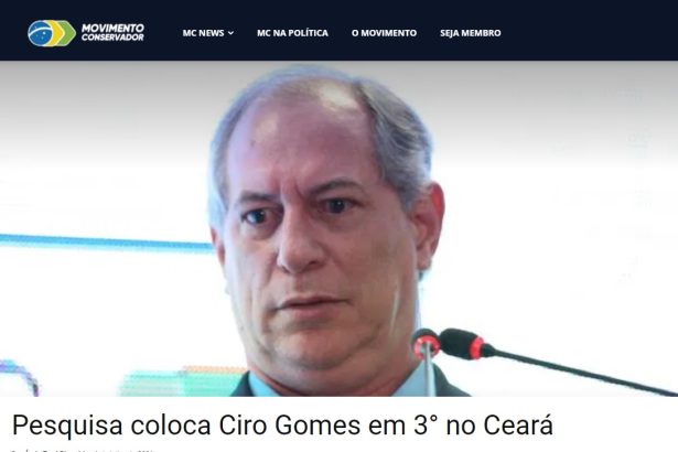 Movimento Conservador divulga pesquisa realizado pela Paraná Pesquisas