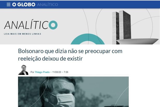 O Globo - Analítico cita o Instituto Paraná Pesquisas