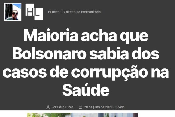 Portal HLucas divulga pesquisa realizado pela Paraná Pesquisas