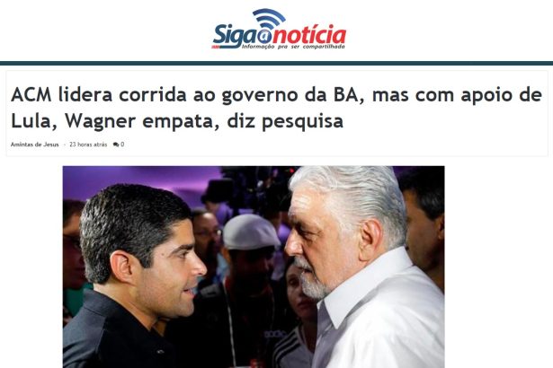 Siga a Notícia divulga pesquisa realizado pela Paraná Pesquisas