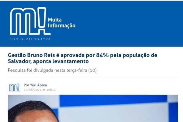 Muita Informação divulga pesquisa realizado pela Paraná Pesquisas
