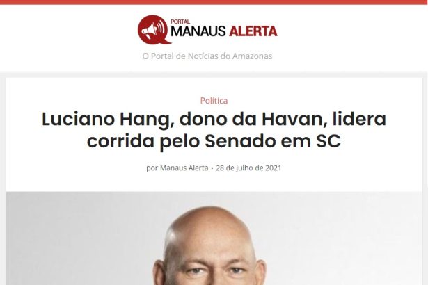 Portal Manaus Alerta divulga pesquisa realizado pela Paraná Pesquisas