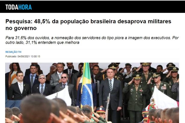 Toda Hora divulga pesquisa realizado pela Paraná Pesquisas