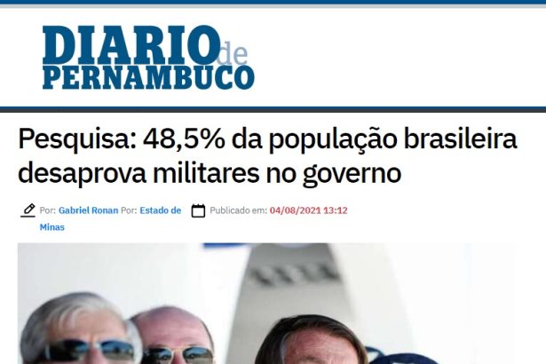 Diário de Pernambuco divulga pesquisa realizado pela Paraná Pesquisas