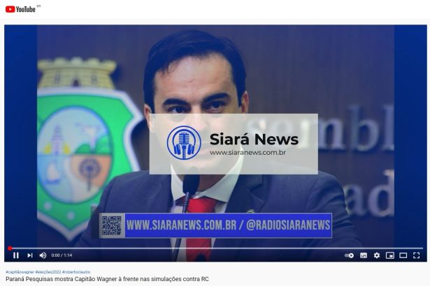 Rádio Siará News divulga pesquisa realizado pela Paraná Pesquisas