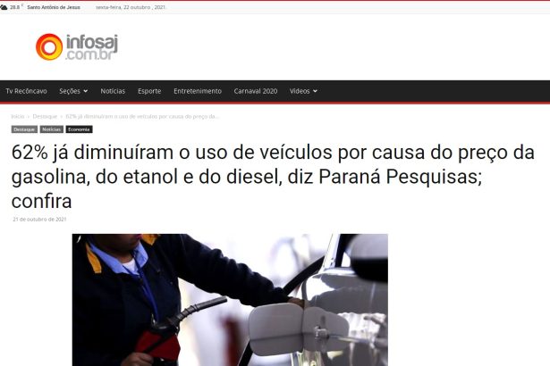 Portal Infosaj divulga pesquisa nacional realizado pela Paraná Pesquisas