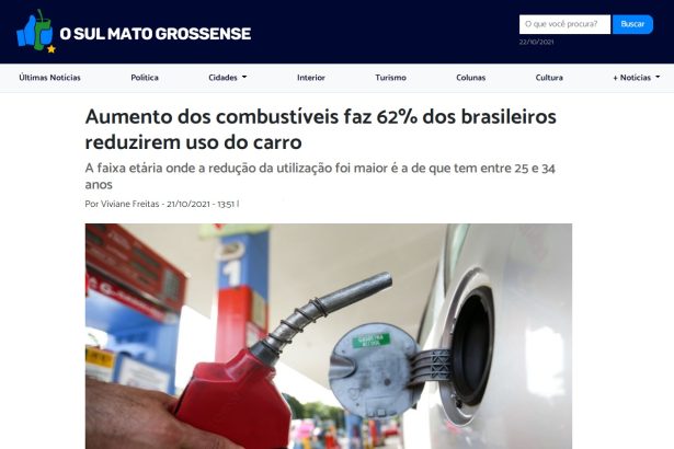 O Sul Mato Grossense divulga pesquisa nacional realizado pela Paraná Pesquisas