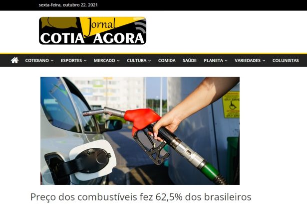 Jornal Cotia Agora divulga pesquisa nacional realizado pela Paraná Pesquisas