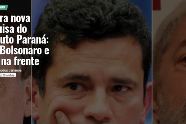 Jornal Amigos de Pelotas divulga pesquisa nacional realizada pela Paraná Pesquisas