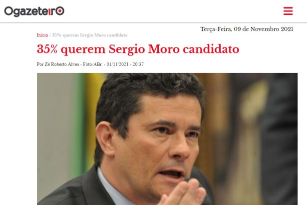 O Gazeteiro divulga pesquisa nacional realizado pela Paraná Pesquisas