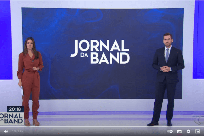 Jornal da Band cita pesquisa realizada pela Paraná Pesquisas.
