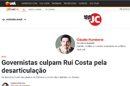 JC cita pesquisa realizada pela Paraná Pesquisas.