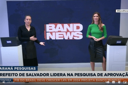 Band News cita pesquisa realizada pela Paraná Pesquisas.