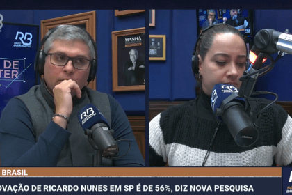 Rádio Bandeirantes cita pesquisa realizada pela Paraná Pesquisas.