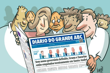 Diário do Grande ABC cita pesquisa realizada pela Paraná Pesquisas.