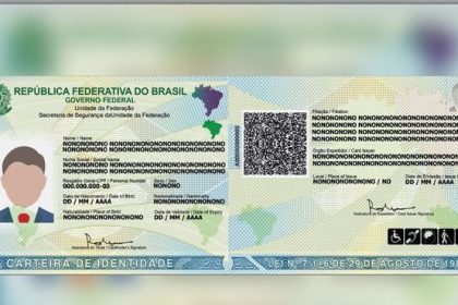Nova carteira de identidade deve ser emitida em todo o país a partir desta segunda