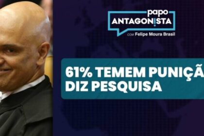 O Antagonista cita pesquisa realizada pela Paraná Pesquisas.