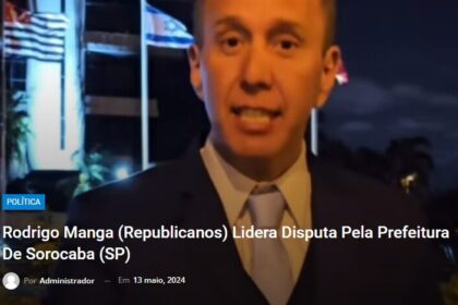 Litoral Hoje cita pesquisa realizada pela Paraná Pesquisas em Sorocaba.