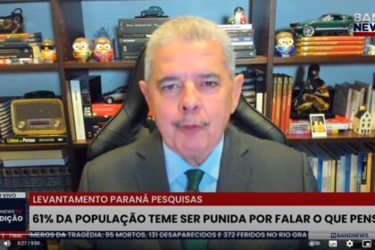 Band News cita pesquisa realizada pela Paraná Pesquisas.
