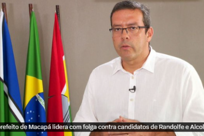 CNN Brasil cita pesquisa realizada pela Paraná Pesquisas em Macapá.