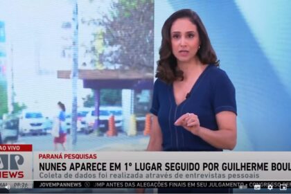 Jovem Pan News cita pesquisa realizada pela Paraná Pesquisas em São Paulo.