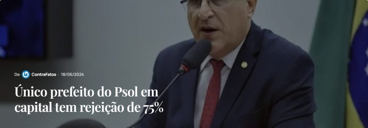 Contra Fatos cita pesquisa realizada pela Paraná Pesquisas em Belém. 1 Contra Fatos cita pesquisa realizada pela Paraná Pesquisas em Belém.