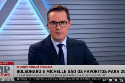 Jovem Pan News cita pesquisa realizada pela Paraná Pesquisas no Distrito Federal.